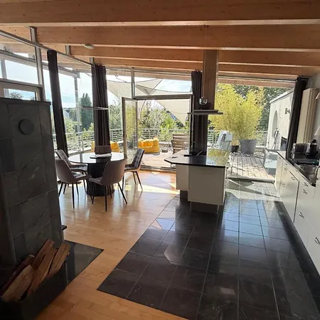 Padercityloft- Lichtdurchflutet Und Privat Mit Kamin-dachterrasse-sauna-außendusche Im Atrium * Paderborn