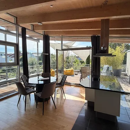 Apartment Padercityloft- Lichtdurchflutet Und Privat Mit Kamin-dachterrasse-sauna-außendusche Im Atrium *